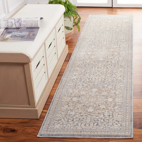 Safavieh Harlow 2'-0" x 8'-0" Rug in Ivory / Blue Grey