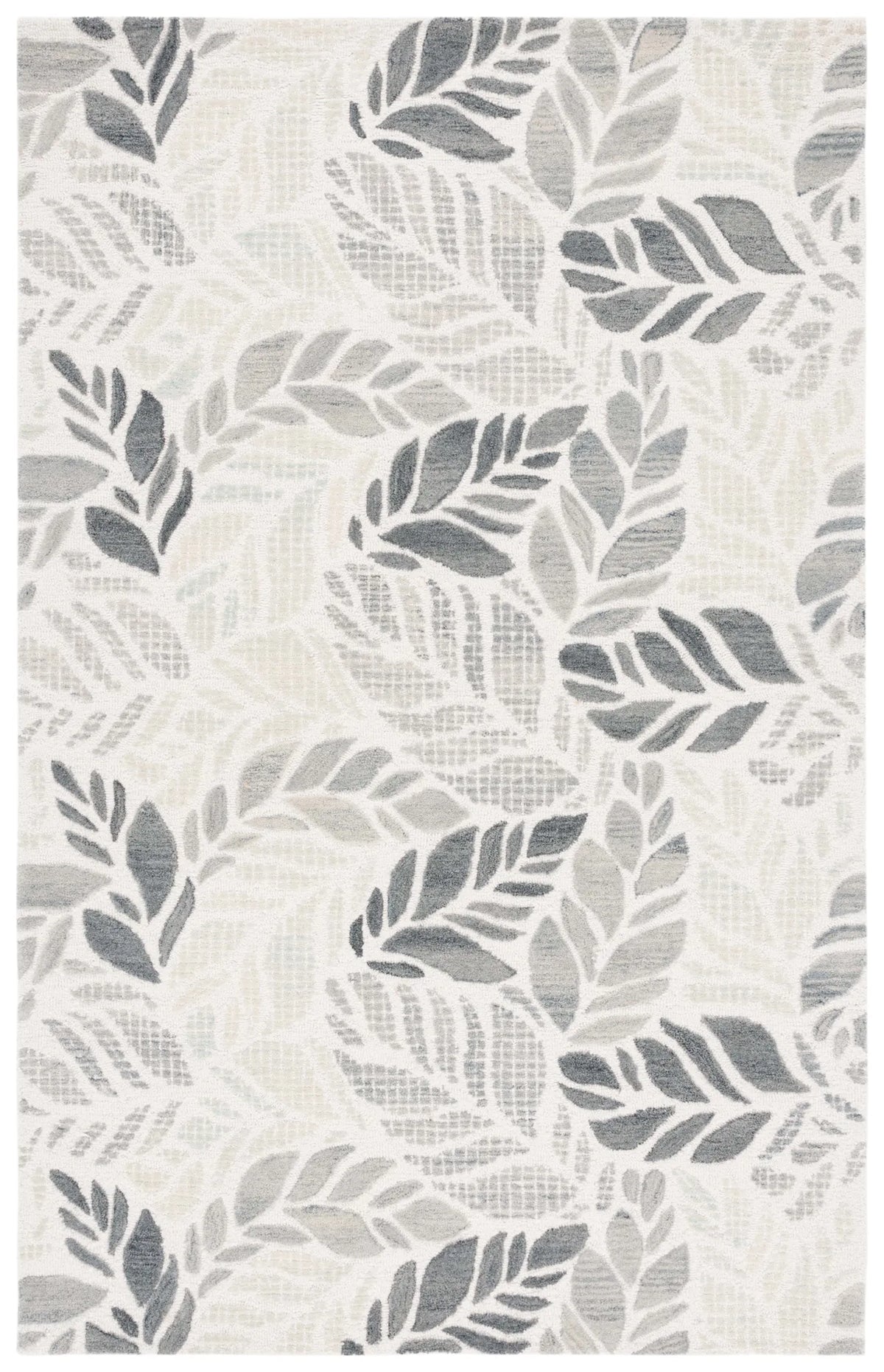 Safavieh Martha Stewart 300 4'-0" x 6'-0" Rug in Ivory / Grey