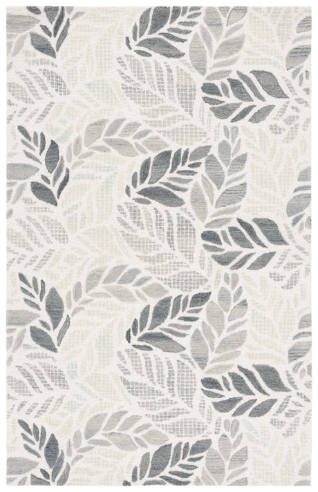 Safavieh Martha Stewart 300 4'-0" x 6'-0" Rug in Ivory / Grey