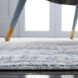 Safavieh Winston 4'-0" x 6'-0" Rug in Blue / Creme
