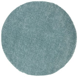 Safavieh August Shag 900 5'-3" x 5'-3" Rug in Aqua