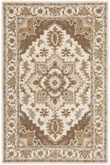 Safavieh Royalty 4'-0" x 6'-0" Rug in Beige / Sage