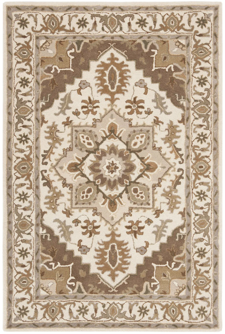 Safavieh Royalty 4'-0" x 6'-0" Rug in Beige / Sage