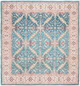 Safavieh Saffron 6'-0" x 6'-0" Rug in Navy / Creme