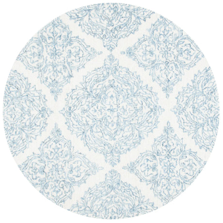 Safavieh Abstract 6'-0" x 6'-0" Rug in Ivory / Blue