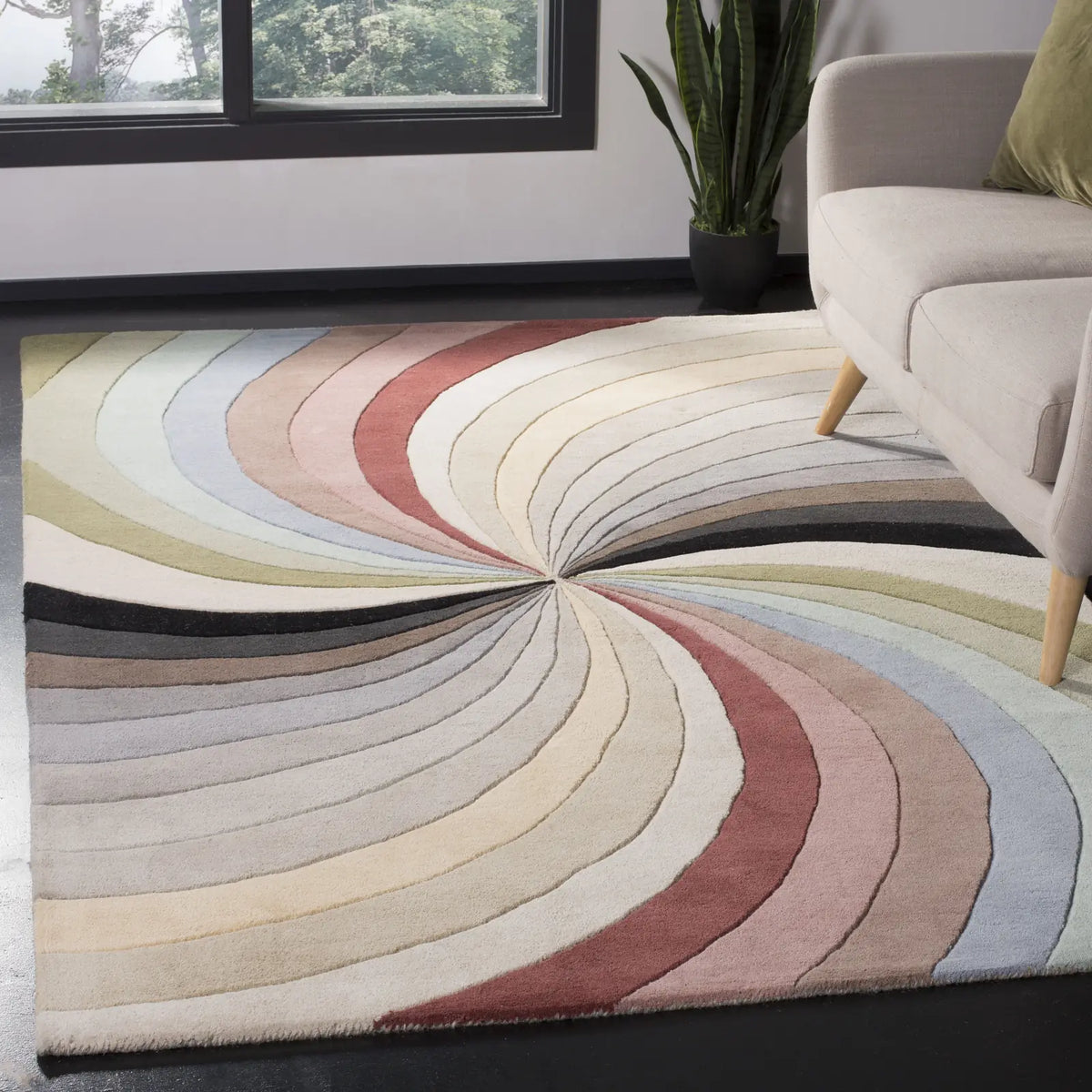 Safavieh Soho 3'-6" x 5'-6" Rug in Multi