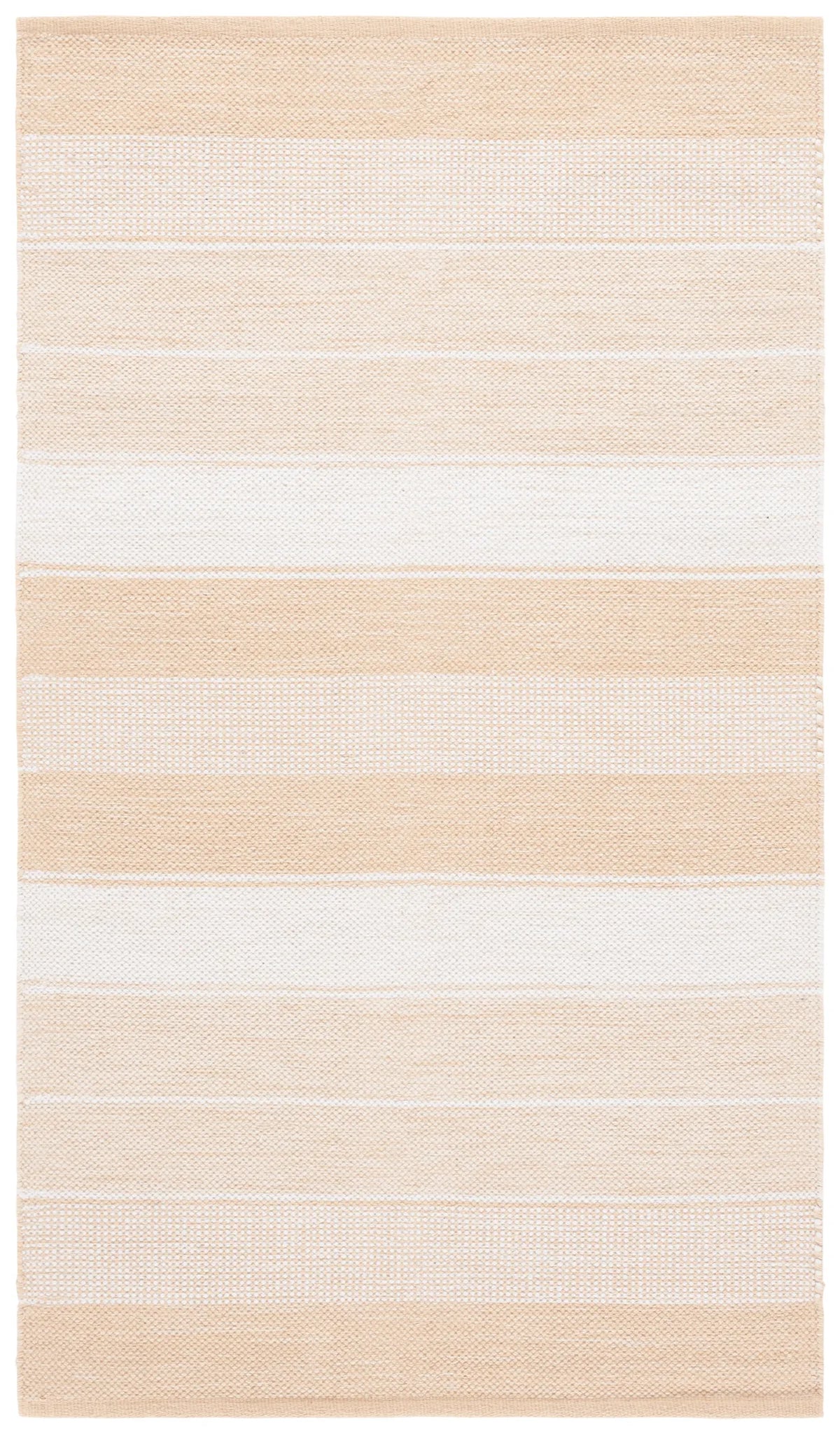 Safavieh Striped Kilim 3'-0" x 5'-0" Rug in Ivory / Gold