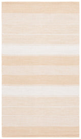 Safavieh Striped Kilim 3'-0" x 5'-0" Rug in Ivory / Gold