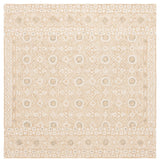 Safavieh Micro-Loop 5'-0" x 5'-0" Rug in Gold / Ivory