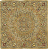 Safavieh Heritage 6'-0" x 6'-0" Rug in Light Brown / Grey