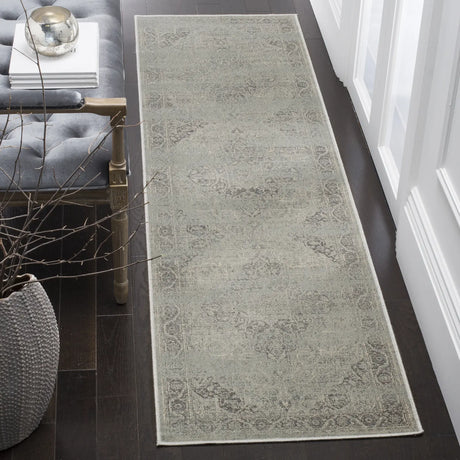 Safavieh Vintage 2'-2" x 12'-0" Rug in Silver