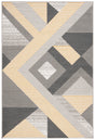 Safavieh Pyramid 4'-5" x 6'-5" Rug in Grey / Ivory Gold