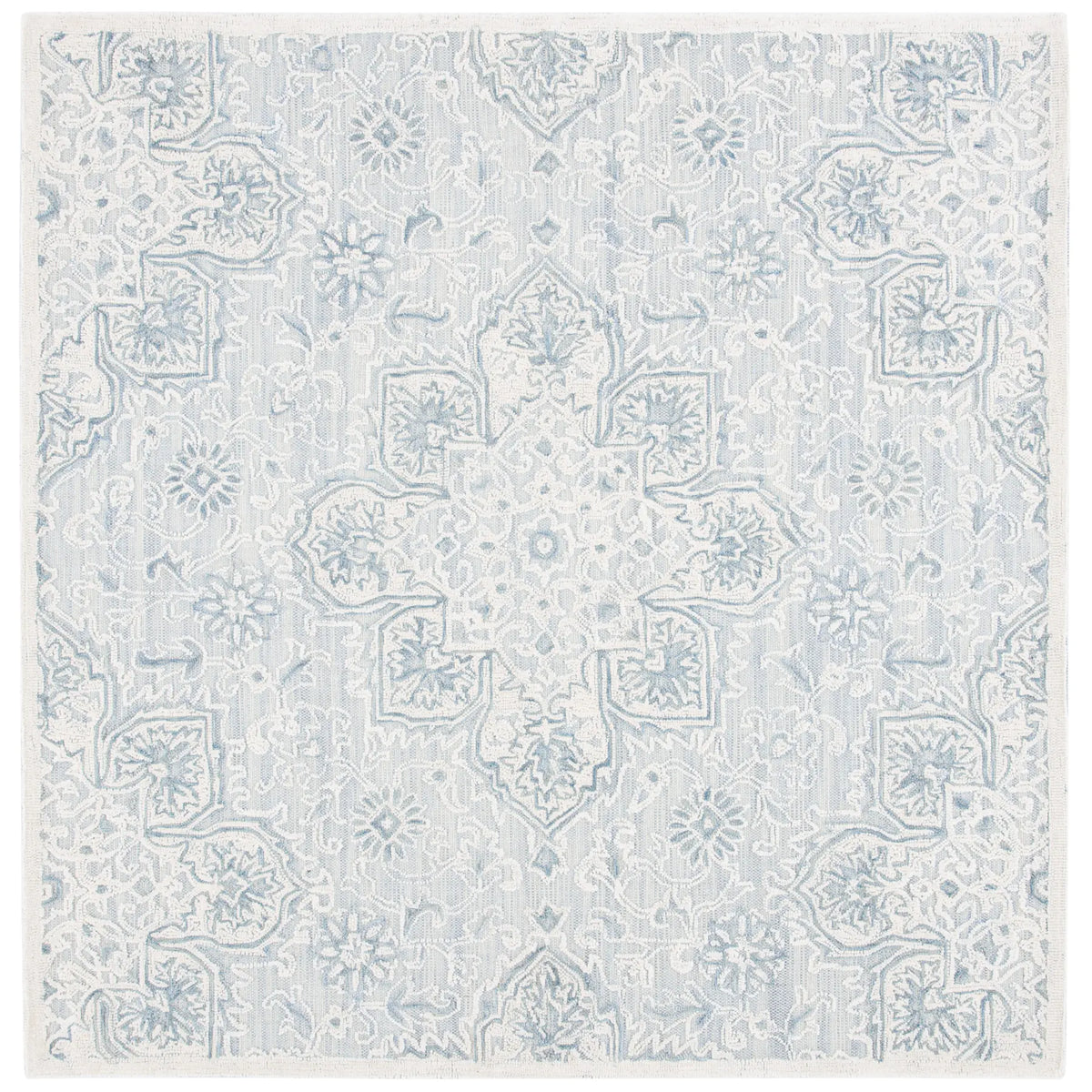Safavieh Abstract 6'-0" x 6'-0" Rug in Grey / Beige