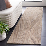Safavieh Abstract 2'-3" x 8'-0" Rug in Beige / Grey