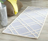 Safavieh Cambridge 2'-6" x 6'-0" Rug in Light Blue / Ivory