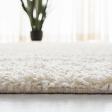 Safavieh Primo Shag 4'-0" x 6'-0" Rug in Ivory