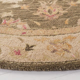 Safavieh Anatolia 6'-0" x 6'-0" Rug in Olive Grey / Beige