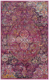 Safavieh Crystal 3'-0" x 5'-0" Rug in Fuchsia / Purple