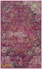 Safavieh Crystal 3'-0" x 5'-0" Rug in Fuchsia / Purple