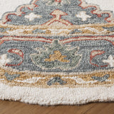 Safavieh Metro 6'-0" x 6'-0" Rug in Ivory / Grey