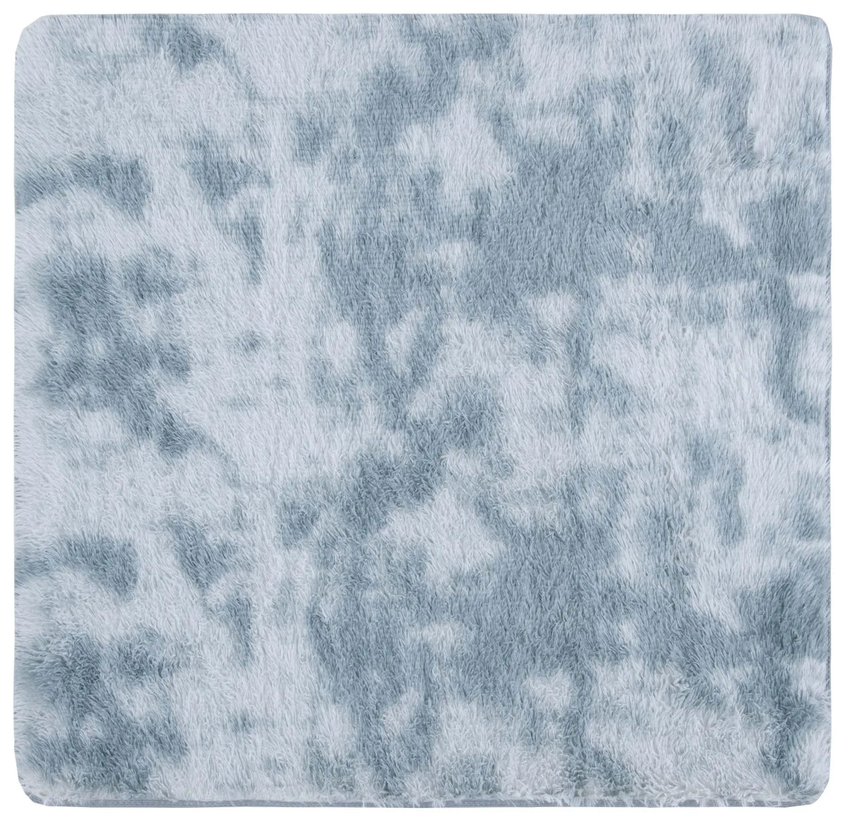 Safavieh Rainbow Shag 4'-0" x 4'-0" Rug in Light Grey