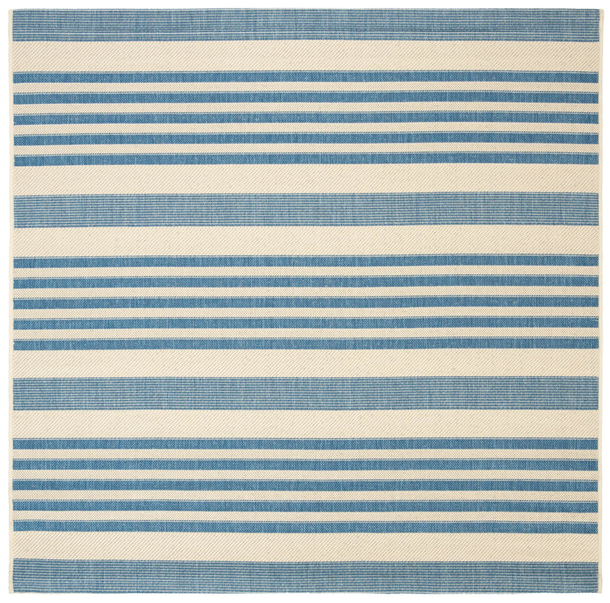 Safavieh Courtyard 5'-3" x 5'-3" Rug in Beige / Blue