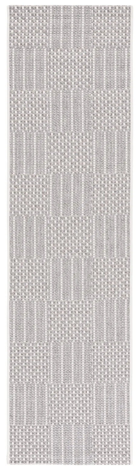 Safavieh Sisal All-Weather 2'-2" x 8'-0" Rug in Grey / Ivory