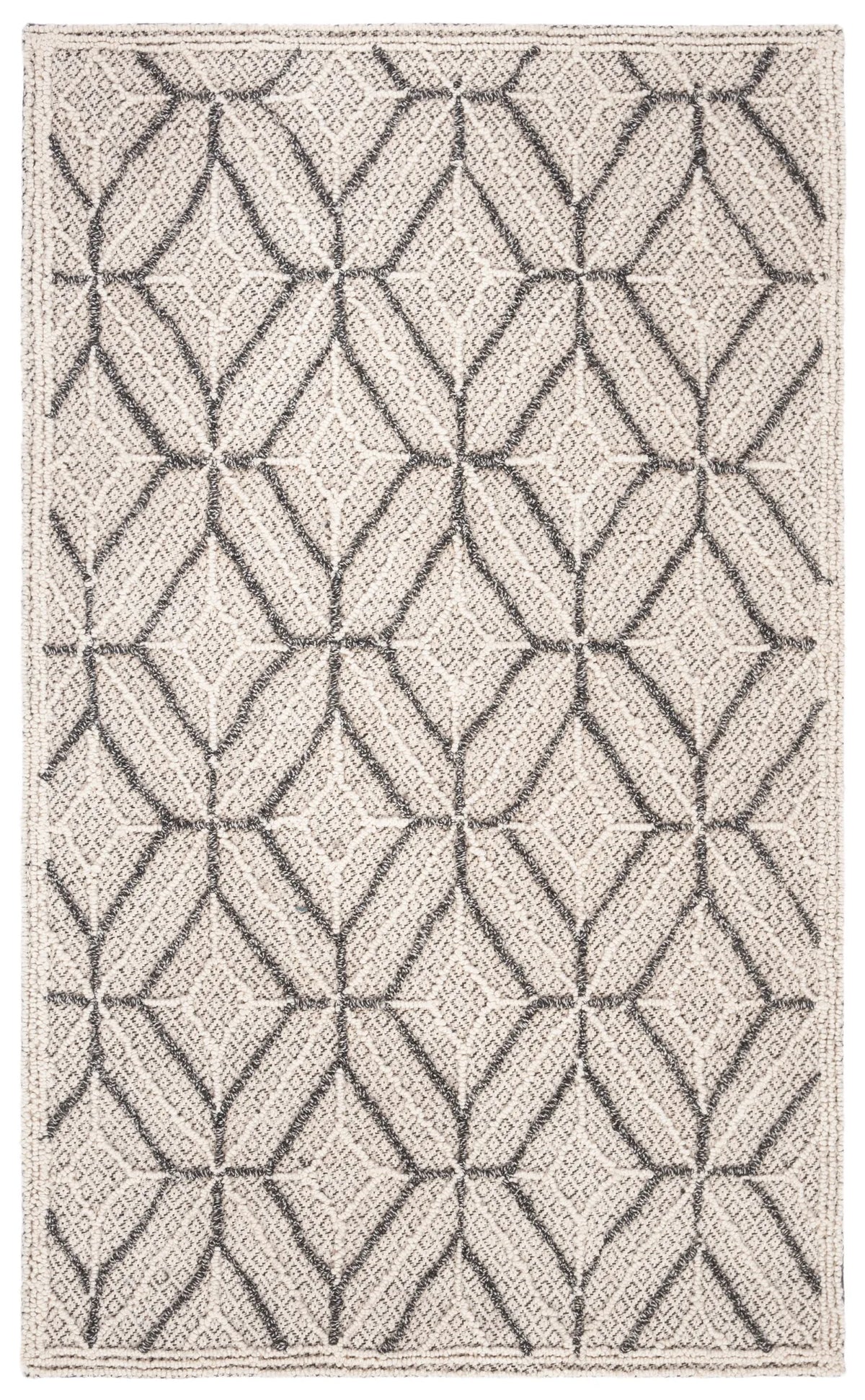 Safavieh Trace 3'-0" x 5'-0" Rug in Grey / Black