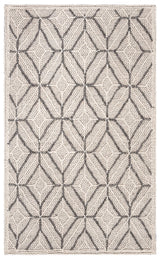 Safavieh Trace 3'-0" x 5'-0" Rug in Grey / Black