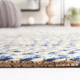 Safavieh Natural Fiber 5'-0" x 8'-0" Rug in Blue / Ivory