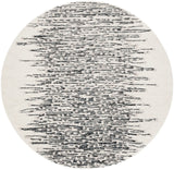 Safavieh Metro 6'-0" x 6'-0" Rug in Black / Ivory