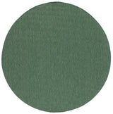 Safavieh Courtyard 6'-7" x 6'-7" Rug in Dark Green