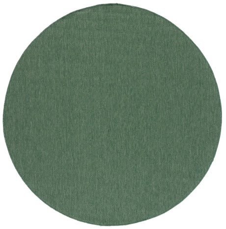 Safavieh Courtyard 6'-7" x 6'-7" Rug in Dark Green