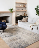 Loloi Teagan Tea-06 Sand/Mist Rugs - room scene 2