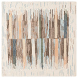 Safavieh Ebony 6'-0" x 6'-0" Rug in Ivory / Brown