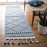 Safavieh Casablanca 2'-3" x 8'-0" Rug in Blue / Ivory