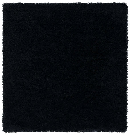 Safavieh Shag 7'-0" x 7'-0" Rug in Black