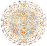Safavieh Aspen 7'-0" x 7'-0" Rug in Blue / Ivory