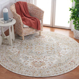 Safavieh Hamilton 6'-7" x 6'-7" Rug in Ivory / Blue