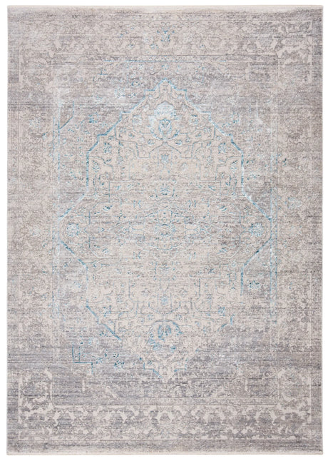 Safavieh Dream 4'-0" x 6'-0" Rug in Grey / Blue
