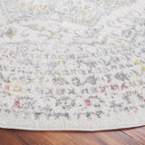 Safavieh Layla 6'-7" x 6'-7" Rug in Ivory Grey / Pink