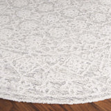 Safavieh Ebony 6'-0" x 6'-0" Rug in Grey / Ivory