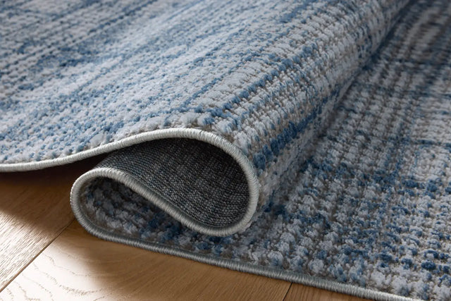 Loloi Townes TOW-08 Grey / Denim Rug - pile height