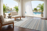 Dynamic Rugs Brighton 8570 Beige / Blue Rugs - Room