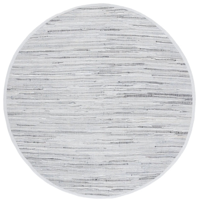 Safavieh Rag Rug 5'-0" x 5'-0" Rug in Grey