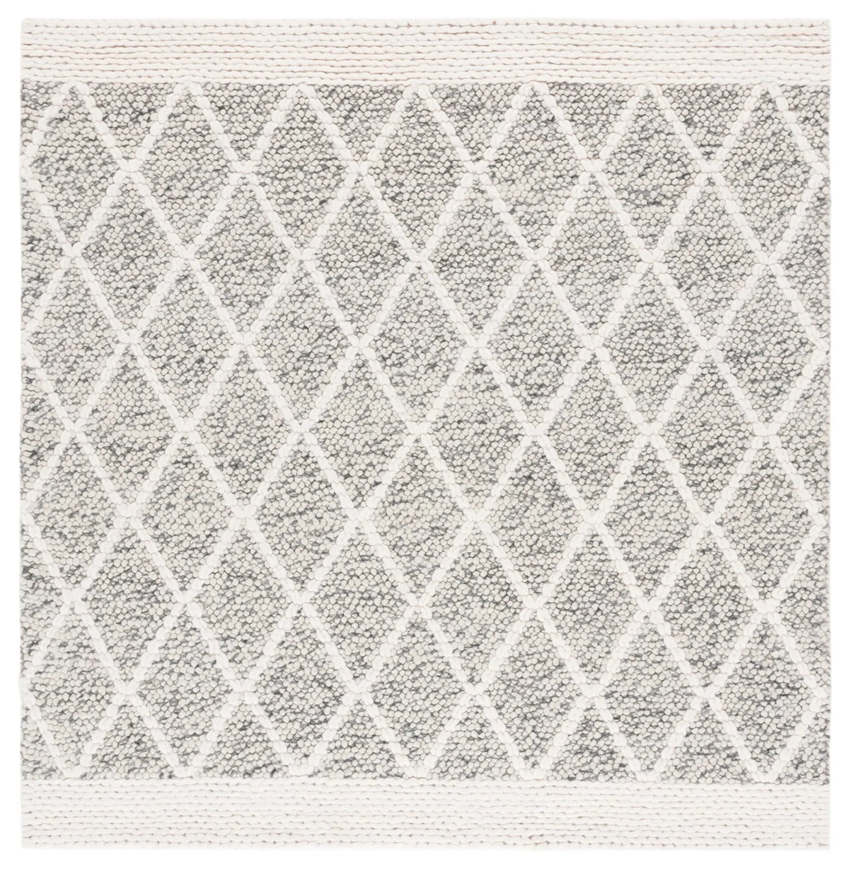 Safavieh Natura 6'-0" x 6'-0" Rug in Grey / Ivory