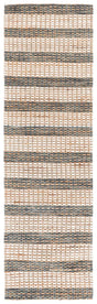 Safavieh Martha Stewart 2'-3" x 8'-0" Rug in Natural / Dark Blue