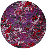 Safavieh Skyler 6'-7" x 6'-7" Rug in Black / Purple