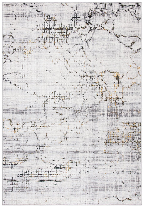 Safavieh Amelia 4'-5" x 6'-5" Rug in Grey / Gold