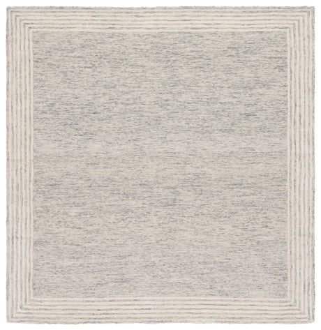 Safavieh Abstract 6'-0" x 6'-0" Rug in Grey / Ivory